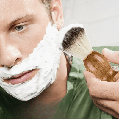 Blaireau - HairDustPro™ - Bois - Mon Espace Rasage