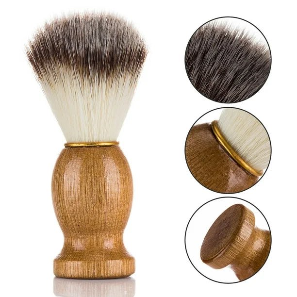 Blaireau - HairDustPro™ - Bois - Mon Espace Rasage