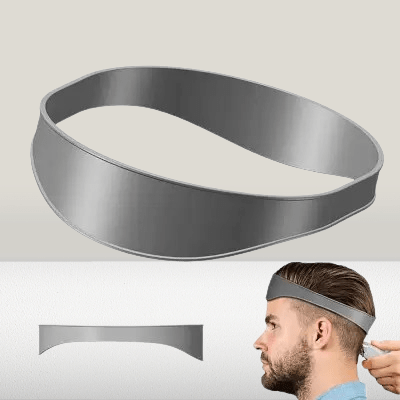 Coiffure Bandeau - HaircutsHeadband™ - Gris - Mon Espace Rasage