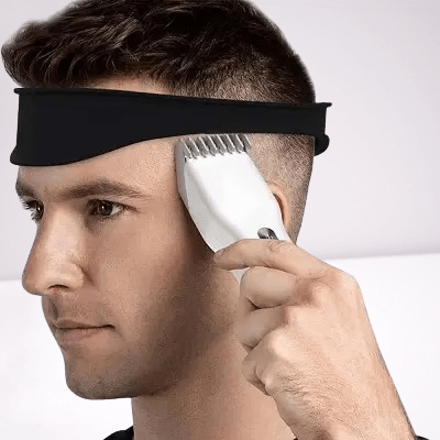Coiffure Bandeau - HaircutsHeadband™ - Noir - Mon Espace Rasage