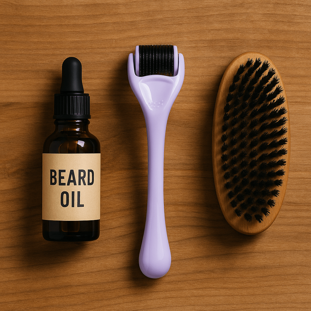 Dermaroller Barbe - BarbeRoll™ - Lavande - Mon Espace Rasage