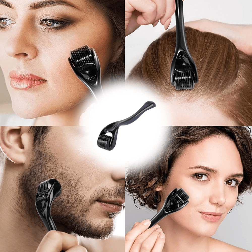 Dermaroller Barbe - BarbeRoll™ - Noir classique - Mon Espace Rasage