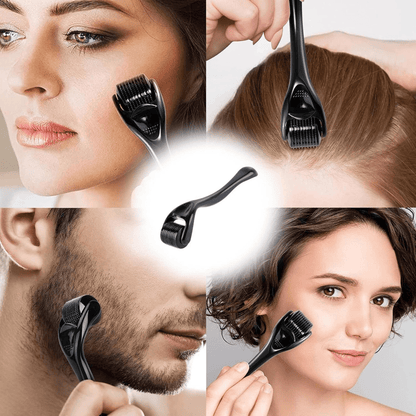 Dermaroller Barbe - BarbeRoll™ - Noir classique - Mon Espace Rasage