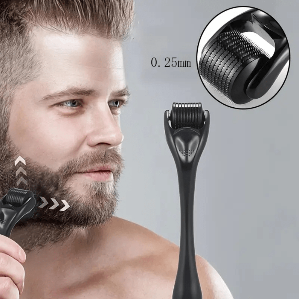 Dermaroller Barbe - BarbeRoll™ - Noir classique - Mon Espace Rasage