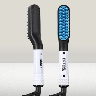 Peigne Chauffant - HotCombStraightener™ - Blanc - Mon Espace Rasage