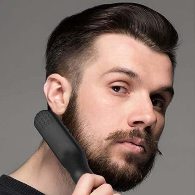 Peigne Chauffant - HotCombStraightener™ - Doré - Mon Espace Rasage