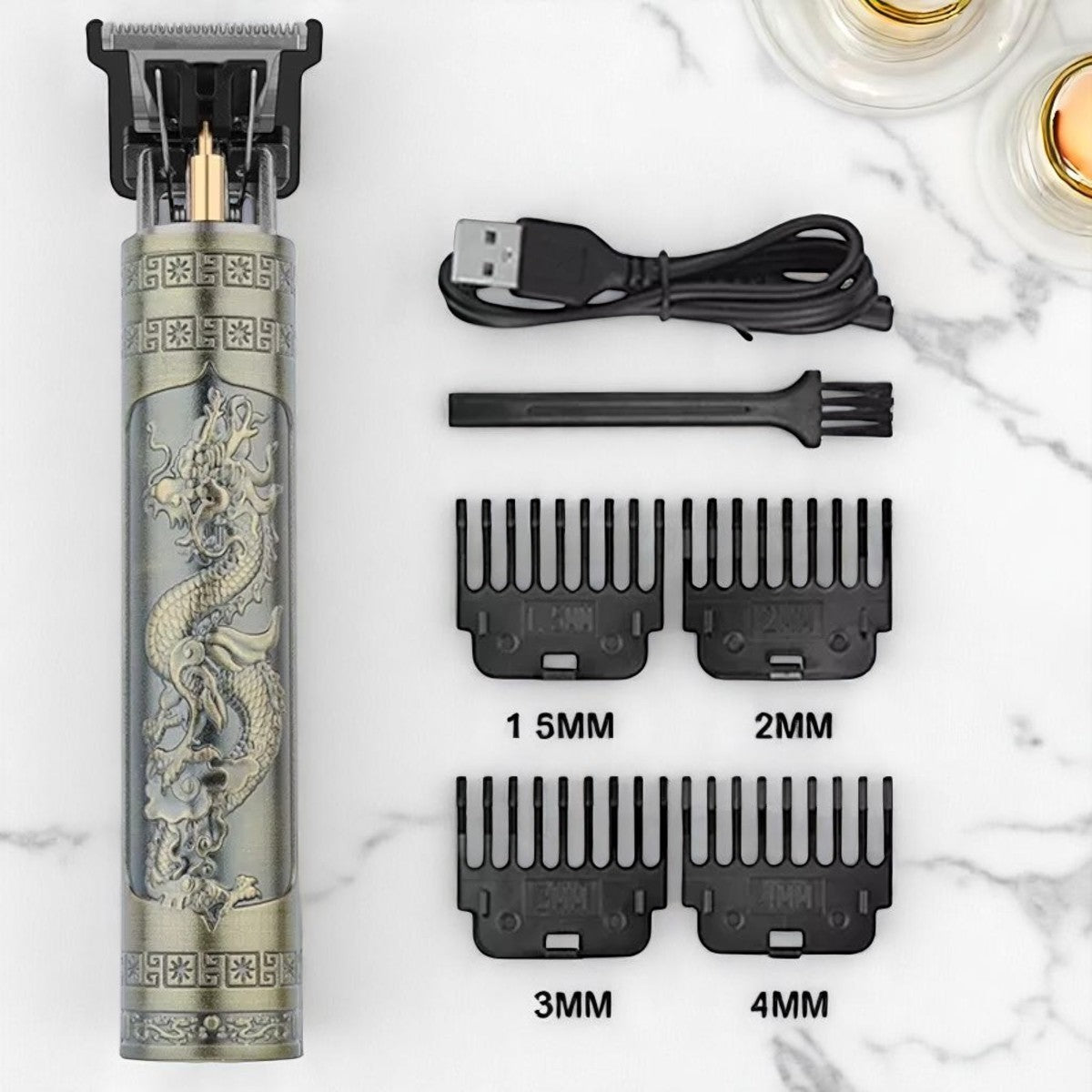 Tondeuse à Cheveux - TrimProGroomer™ - Argenté - Mon Espace Rasage