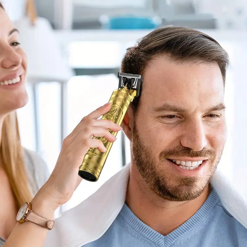 Tondeuse à Cheveux - TrimProGroomer™ - Doré - Mon Espace Rasage