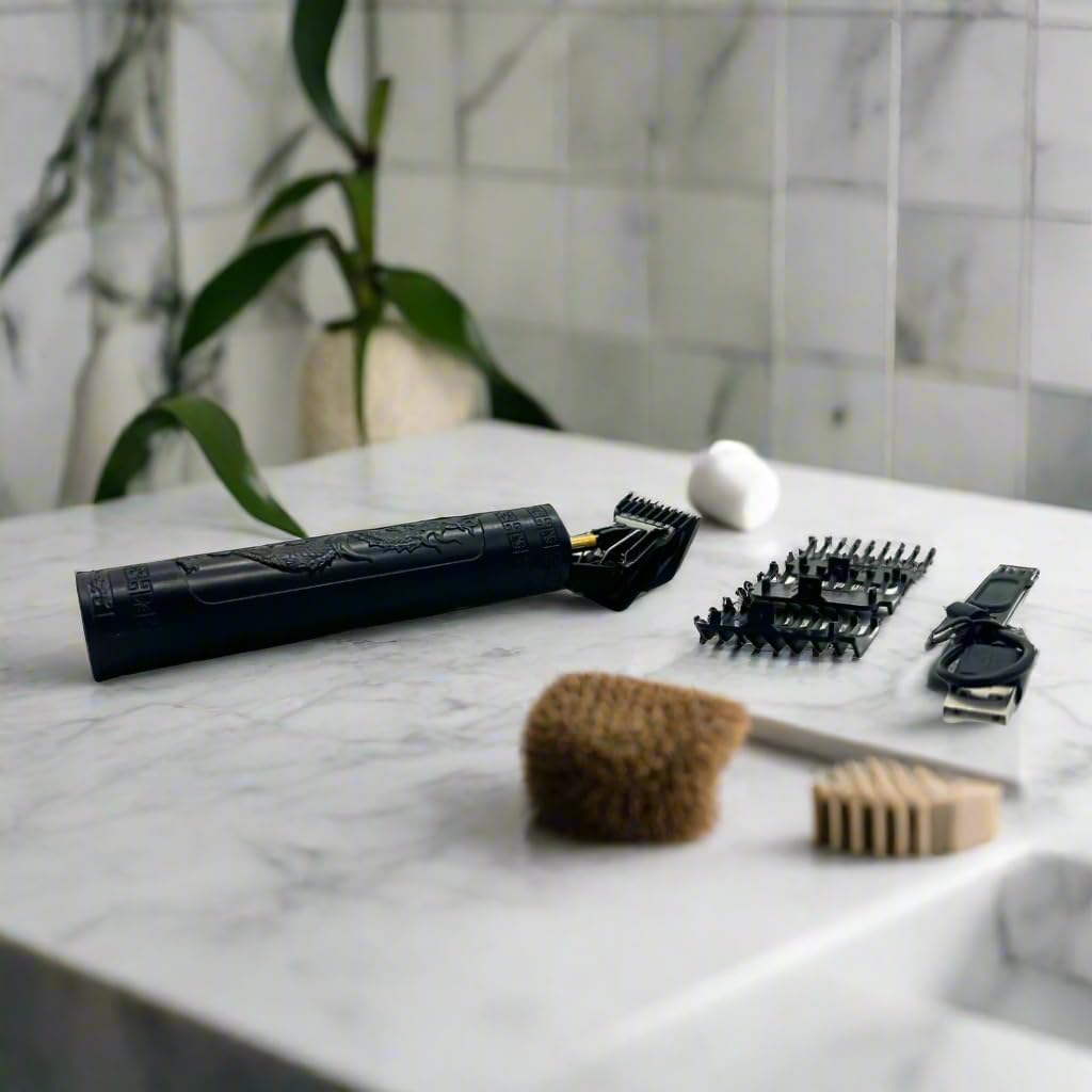 Tondeuse à Cheveux - TrimProGroomer™ - Noir - Mon Espace Rasage